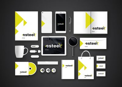 Esteel – identyfikacja wizualna