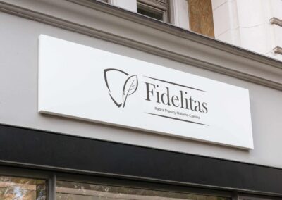 Kancelaria Fidelitas – projekt logo